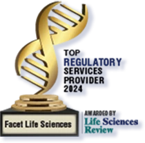 top regulatory services provider 2024 award awarded to facet life sciences by life sciences review